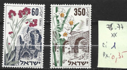 ISRAEL 76-77 ** Côte 1 € - Ongebruikt (zonder Tabs)