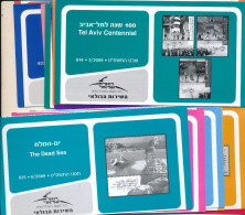 ISRAEL 2009 COMPLETE YEAR SET OF POSTAL SERVICE BULLETINS - MINT - Lettres & Documents