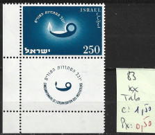 ISRAEL 83 ** Côte 1.50 € - Ongebruikt (met Tabs)