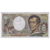 France, 200 Francs, Montesquieu, 1990, E.114, TTB, Fayette:70.10c, KM:155d - 200 F 1981-1994 ''Montesquieu''