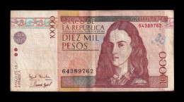 Colombia 10000 Pesos 1995 Pick 444a Bc/+ F/+ - Kolumbien