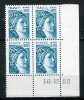 26191 FRANCE N°2123** 5F Bleu  Sabine C.D Du 10.12.80  TB - 1980-1989