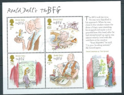 GROSSBRITANNIEN GRANDE BRETAGNE GB 2012 M/S ROALD DAHL USED SG MS3264 SC SH2989 MI B71-3190-93 YT F90-358 - Unused Stamps