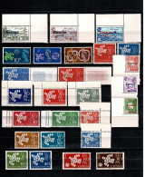 EUROPA 1961 TIMBRES** - 1961