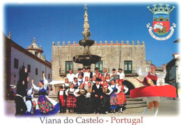 VIANA DO CASTELO - Costumes Na Praça Da República  ( 2 Scans ) - Viana Do Castelo