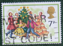 7P Kerst Noel Xmas Weihnachten Mi 777 1978 Used/gebruikt/oblitere ENGLAND GRANDE-BRETAGNE GB GREAT BRITAIN - Usados