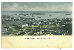 NAM 0 - 23802 LUDERITZ, Harbor, Panorama, D.S.W. Afrika, Namibia - Old Postcard - Unused - Namibia