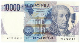 10000 LIRE BANCA D'ITALIA ALESSANDRO VOLTA LETTERA F 26/04/1994 FDS - Autres & Non Classés