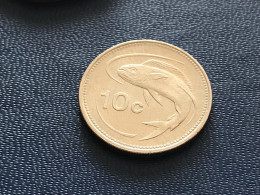 Münze Münzen Umlaufmünze Malta 10 Cent 1998 - Malte