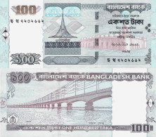 Bangladesh 2007 - 100 Taka - Pick 49b UNC (BANK PINHOLES) - Bangladesh