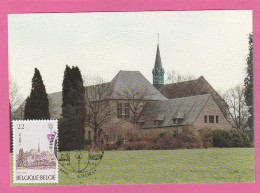 Carte Maximum - Belgique - 1984 - Chimay  - Abbaye - 1981-1990