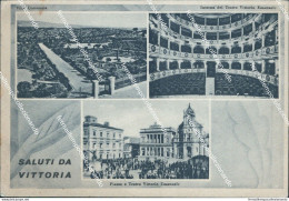 Cf406 Cartolina Saluti Da Vittoria Provincia Di Ragusa Sicilia - Ragusa