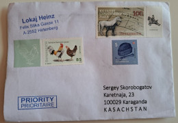 AUSTRIA..COVER WITH  STAMPS .  PAST MAIL .. - Briefe U. Dokumente