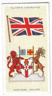 FL 14 - 32-a NORTHERN IRELAND National Flag & Emblem, Imperial Tabacco - 67/36 Mm - Articoli Pubblicitari