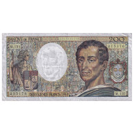 France, 200 Francs, Montesquieu, 1992, M.131, TTB, Fayette:70.12c, KM:155e - 200 F 1981-1994 ''Montesquieu''