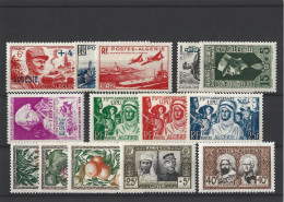 !!! ALGÉRIE, ANNÉES COMPLÈTES 1949/1950, NEUFS, SANS CHARNIÈRES - Annate Complete