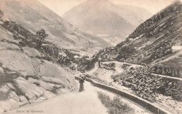 FRANCE - Gavarnie - Route De Gavarnie - Carte Postale Ancienne - Gavarnie