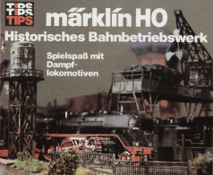 Catalogue MÄRKLIN 1980 Historisches Bahnbetriebswerk TIPS Dampf-Lokomotiven - Duits