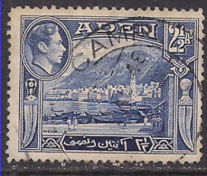 Aden 1939 - 1948 KGV1 2 1/2a Blue Used ( B1428 ) - Aden (1854-1963)