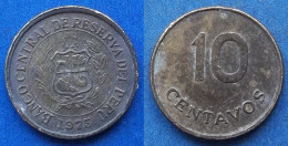 PERU - 10 Centavos 1975 KM# 263 Decimal Coinage (1893-1986) - Edelweiss Coins - Peru