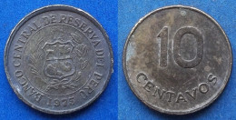 PERU - 10 Centavos 1975 KM# 263 Decimal Coinage (1893-1986) - Edelweiss Coins - Perú