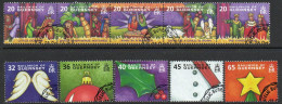 Guernsey 2004 Christmas Set Of 10, Used, SG 1050/9 - Guernsey