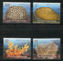 TAIWAN 4081-4084 Mnh - Korallen, Corals, Coraux - TAÏWAN - Nuovi