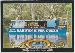 Australia VICTORIA VIC Barwon River Queen Cruise GEELONG Stewart Advertising Postcard 1999 - Geelong