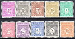 N° 620 à 629 (Série Arc De Triomphe) Neufs* SUPERBES: COTE= 23 € - 1944-45 Arc De Triomphe