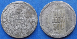 PERU - 1 Nuevo Sol 2006 KM# 308.4 Monetary Reform (1991) - Edelweiss Coins - Perú