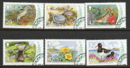 Guernsey 2006 L'Eree Wetland Ramsar Site Set Of 6, Used, SG 1123/8 - Guernsey