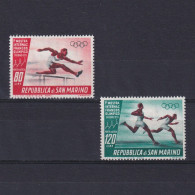 SAN MARINO 1955, Sc# C93-C94, Olympic Games, MH - Neufs