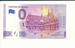 Billet Touristique  0 Euro  - HOSPICES DE BEAUNE - UENQ - ANNIV - 2022-2 -  N° 8213 - Other & Unclassified