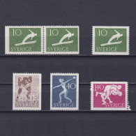 SWEDEN 1953, Sc# 444-448, Swedish Athletic Association, MH - Unused Stamps