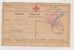 RUSSIA, 1918  POW Postal Stationery To  Austria - Brieven En Documenten