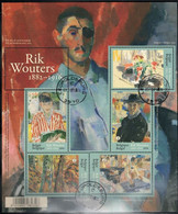 Rik Wouters Kunst 2016 - Oblitérés