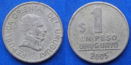 URUGUAY - 1 Peso 2005 So KM# 103.2 Monetary Reform (1993) - Edelweiss Coins - Uruguay