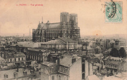 FRANCE - Reims - Vue Générale - Carte Postale Ancienne - Reims