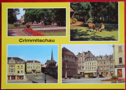 AK Crimmitschau Werdau Sahnpark Markt Bild Und Heimat Deutschland DDR Nicht Gelaufen Postcard D16 - Crimmitschau