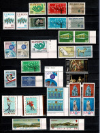 EUROPA 1961/80 31 TIMBRES** - Colecciones