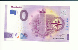 Billet Touristique  0 Euro  - BRANDARIS - UEPL - 2022-6 -  N° 2567 - Sonstige & Ohne Zuordnung