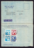 1957 Aerogramm Aus Peking Nach London. - Storia Postale