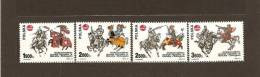 POLAND 1993 INTERNATIONAL MEDIEVAL KNIGHT'S TOURNAMENT NHM Horses Jousting Costumes - Ongebruikt