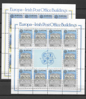 1990 MNH Ireland, Europa Sheets, Postfris - Hojas Y Bloques