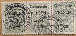 Leges Gemeente Velsen Fiscaux - Revenue Stamps Netherlands - Revenue Stamps