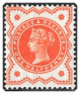 QV SG172 1/2d Orange Vermillion UnMounted Mint - Neufs