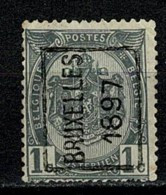 Belg. 1897 PREO  92 Bruxelles (2 Scans) - Rollenmarken 1894-99