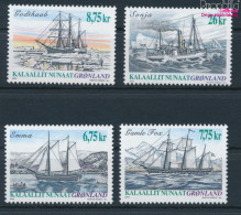 Dänemark - Grönland 407-410 (kompl.Ausg.) Postfrisch 2003 Grönländische Schiffahrt (10301406 - Unused Stamps