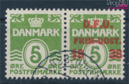 Dänemark 243 Paar (kompl.Ausg.) Gestempelt 1938 Dänischer Philatelistentag (10293440 - Gebraucht