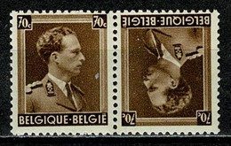 Belg. 1936/37 OBP/COB  KP 20** MNH - Tête-bêche [KP] & Inter-panels [KT]